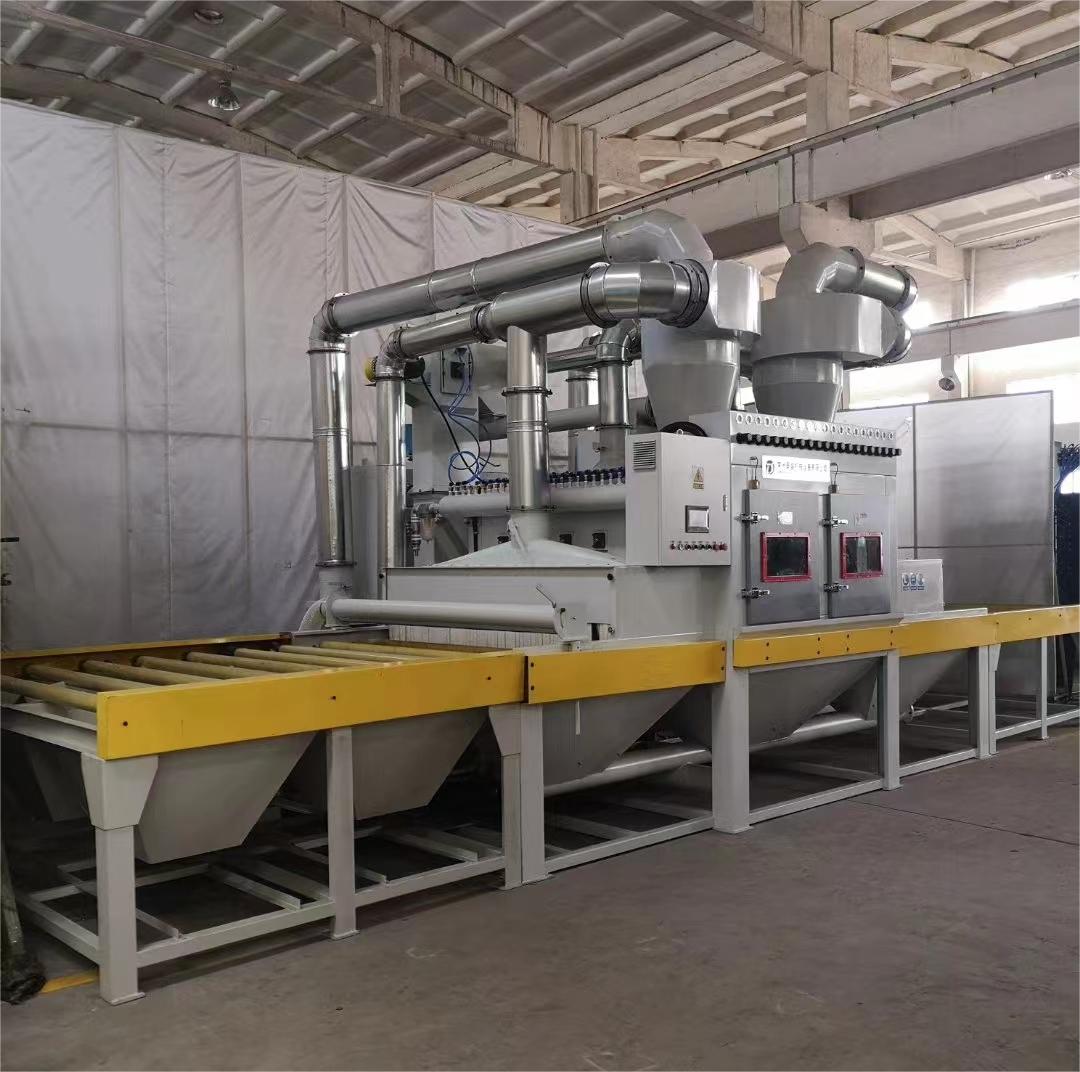 忠县抛丸机跑砂是什么原因