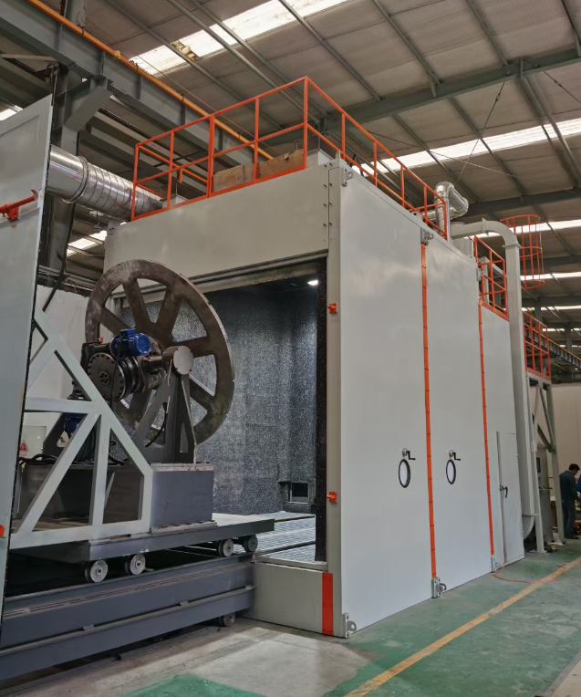 忠县喷砂机环保改造 符合行业排放标准