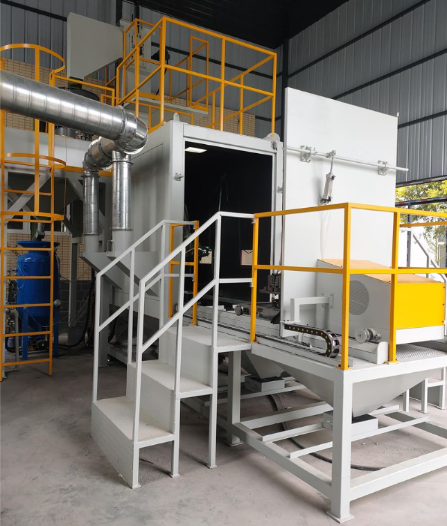 忠县全自动喷砂机 实现无人化高效生产