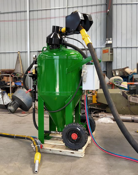 忠县移动式喷砂机 户外施工效率翻倍