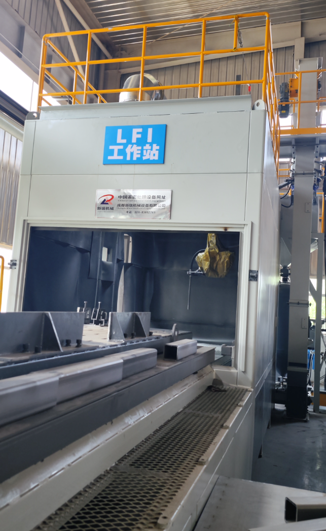 忠县喷砂机自动化改造 提升生产线产能