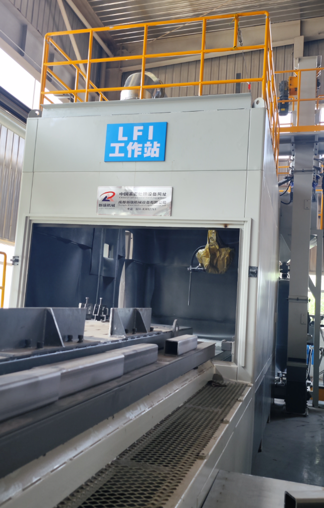 忠县大口径喷砂机 适合大型工件处理